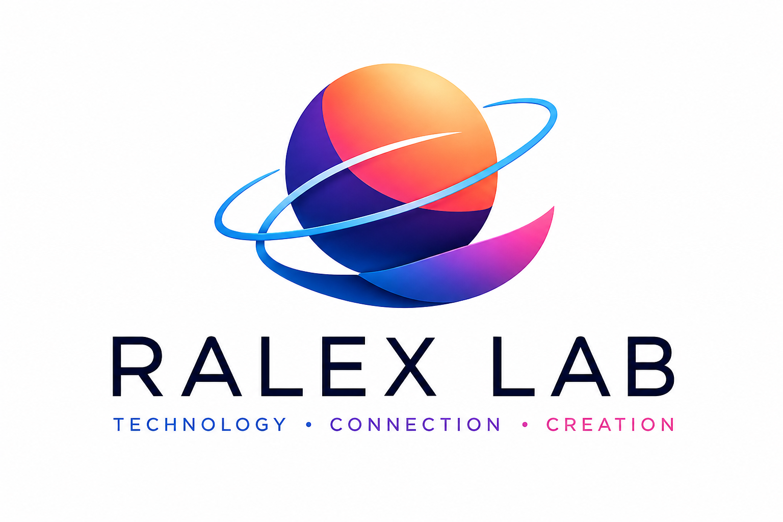 Ralex Lab logo - Technology, Connection, Creation
